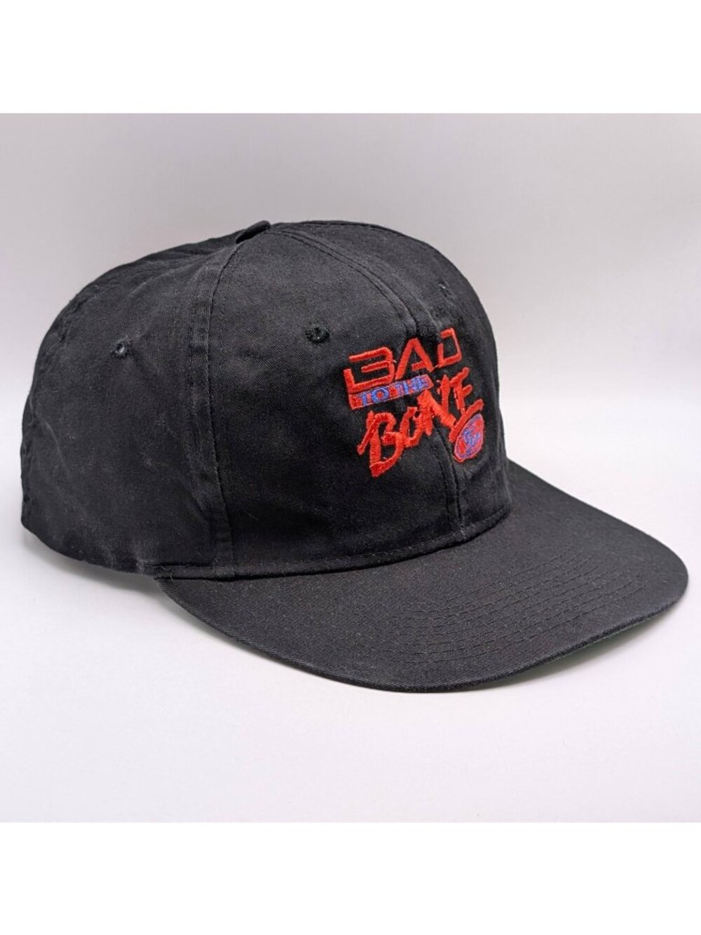 Bad To The Bone Ford Hat Trucker Cap Black Snapback Vintage Retro 80s 90s Unisex